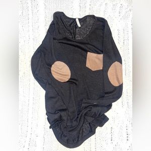 Orange Creek. Tunic. Pocket & Elbow Patches. Large